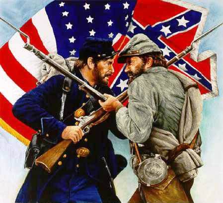 civil war illustration